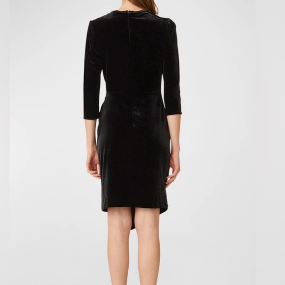 Shoshanna Ralph Velvet Ruched Dress - Picture 4 of 8